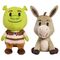 Shrek - Shrek, Donkey and Princess Fiona assorted plush toy 17cm