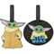 Star Wars The Mandalorian Grogu set of 2 luggage labels