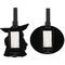 Star Wars The Mandalorian Grogu set of 2 luggage labels