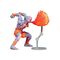 Street Fighter II Dhalsim Player 2 figure 17cm