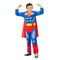 Rubies - Superman Padded Suit w. Cape - (122-128 cm) / Toys - Merchandise Seasonals - Various - Techbox