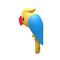 Winkee - Citrus Peeler Parrot - Yellow, Blue, Red / Gadgets
