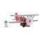 Sonic - Tornado Biplane 2.5 w. Sonic Figure (423284) / Toys