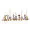 Bloomingville MINI - Junaid Birthday Decoration - Rose, MDF / Baby and Children