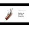 Orbitkey - Leather Key Organiser - Charcoal/Grey / Gadgets