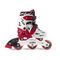 ​California - Smart Girl 2-in-1 inliners (Size 27-30) (24921) / Toys