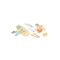 Dantoy - Modeling Clay Set - 18 Pcs (5900) / Toys