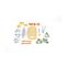 Dantoy - Modeling Clay Set - 18 Pcs (5900) / Toys