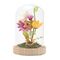 Disney Princess Rapunzel florals in a clonche with neon light
