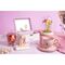 Disney Princess Rapunzel florals in a clonche with neon light