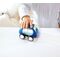 Hape - Pull-Back Plush Car Set (87-0076) / Toys