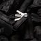 Orbitkey - Crazy Horse Leather Key Organiser - Obsidian Red / Gadgets
