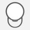 Orbitkey - Slim Case for AirTag - Black / Gadgets