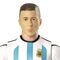 Argentina Enzo Action figure 20cm