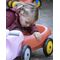 Dantoy - Trailer with rubberwheels - Red (3336) / Toys