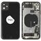 For iPhone/iPad (AP110024BPSP-C) Rear Cover (Pulled C) incl. small parts - Black, For iPhone 11 | Techbox