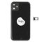 For iPhone/iPad (AP110024BPSP) Rear Cover (Pulled, with small parts) - Black, for iPhone 11 Quality: A-grade - Smartphone Covers & Frames - Smartphone - Techbox