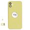 For iPhone/iPad (AP1124YP) Rear Cover (Pulled, with buttons and without smallparts) - Yellow, for iPhone 11 | Techbox