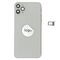 For iPhone/iPad (AP11PM0024SPSP) Rear Cover (Pulled, with small parts) - Silver, for iPhone 11 Pro Max Quality: A-grade - Smartphone Covers & Frames - Smartphone - Techbox