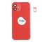 For iPhone/iPad (AP120024RPSP-C) Rear Cover (Pulled C) incl. small parts - Red, For iPhone 12 - Smartphone Covers & Frames - Smartphone - Techbox