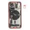 For iPhone/iPad (AP120024RPSP-C) Rear Cover (Pulled C) incl. small parts - Red, For iPhone 12 - Smartphone Covers & Frames - Smartphone - Techbox