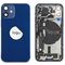 For iPhone/iPad (AP12M0024BLPSP-B) Rear Cover (Pulled B) incl. small parts - Blue, For iPhone 12 mini - Smartphone Covers & Frames - Smartphone - Techbox