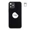 For iPhone/iPad (AP12M0024BPSP-B) Rear Cover (Pulled B) incl. small parts - Black, For iPhone 12 mini - Smartphone Covers & Frames - Smartphone - Techbox