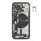 For iPhone/iPad (AP12M0024BPSP) Rear Cover (Pulled A) incl. small parts - Black, For iPhone 12 mini - Smartphone Covers & Frames - Smartphone - Techbox