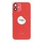 For iPhone/iPad (AP12M0024RPSP) Rear Cover (Pulled A) incl. small parts - Red, For iPhone 12 mini - Smartphone Covers & Frames - Smartphone - Techbox