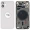 For iPhone/iPad (AP12M24WP) Rear Cover (Pulled, with buttons and without smallparts) - White, for iPhone 12 mini - Smartphone Covers & Frames - Smartphone - Techbox