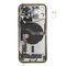 For iPhone/iPad (AP12P0024GOPSP-C) Rear Cover (Pulled C) incl. small parts - Gold, For iPhone 12 Pro - Smartphone Covers & Frames - Smartphone - Techbox