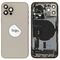 For iPhone/iPad (AP12P24GOPSP) Rear Cover (Pulled, with small parts) - Gold, for iPhone 12 Pro Quality: A-grade - Smartphone Covers & Frames - Smartphone - Techbox
