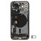 For iPhone/iPad (AP12P24SPSP) Rear Cover (Pulled, with small parts) - Silver, for iPhone 12 Pro Quality: A-grade - Smartphone Covers & Frames - Smartphone - Techbox