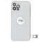For iPhone/iPad (AP12P24SPSP) Rear Cover (Pulled, with small parts) - Silver, for iPhone 12 Pro Quality: A-grade - Smartphone Covers & Frames - Smartphone - Techbox