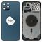 For iPhone/iPad (AP12PM24BLP) Rear Cover (Pulled, with buttons and without smallparts) - Blue, for iPhone 12 Pro Max - Smartphone Covers & Frames - Smartphone - Techbox