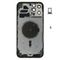 For iPhone/iPad (AP12PM24BLP) Rear Cover (Pulled, with buttons and without smallparts) - Blue, for iPhone 12 Pro Max - Smartphone Covers & Frames - Smartphone - Techbox