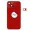 For iPhone/iPad (AP130024RPSP) Rear Cover (Pulled, with small parts) - Red, for iPhone 13 Quality: A-grade - Smartphone Covers & Frames - Smartphone - Techbox