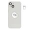 For iPhone/iPad (AP13M0024WPSP) Rear Cover (Pulled A) incl. small parts - White, For iPhone 13 mini - Smartphone Covers & Frames - Smartphone - Techbox