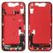 For iPhone/iPad (AP140021RPSP-C) Middle Frame (Pulled C) incl. small parts - Red, For iPhone 14 - Smartphone Covers & Frames - Smartphone - Techbox
