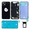 For iPhone/iPad (AP140024BPSP-B) Rear Cover (Pulled B) incl. small parts - Black, For iPhone 14 - Smartphone Covers & Frames - Smartphone - Techbox