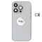 For iPhone/iPad (AP14P0024SPSP-B) Rear Cover (Pulled B) incl. small parts - Silver, For iPhone 14 Pro - Smartphone Covers & Frames - Smartphone - Techbox