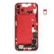 For iPhone/iPad (AP14PL0021RPSP-B) Middle Frame (Pulled B) incl. small parts - Red, For iPhone 14 Plus - Smartphone Covers & Frames - Smartphone - Techbox
