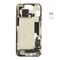 For iPhone/iPad (AP150021YPSP-C) Middle Frame (Pulled C) incl. small parts - Yellow, For iPhone 15 - Smartphone Covers & Frames - Smartphone - Techbox