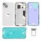 For iPhone/iPad (AP150024BLP) Rear Cover - Blue (Pulled incl middle frame), for model iPhone 15 (with buttons and without smallparts) - Smartphone Covers & Frames - Smartphone - Techbox