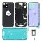 For iPhone/iPad (AP150024BP) Rear Cover - Black (Pulled incl middle frame), for model iPhone 15 (with buttons and without smallparts) - Smartphone Covers & Frames - Smartphone - Techbox