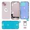For iPhone/iPad (AP150024PIP) Rear Cover - Pink (Pulled incl middle frame), for model iPhone 15 (with buttons and without smallparts) - Smartphone Covers & Frames - Smartphone - Techbox