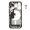 For iPhone/iPad (AP15P0021BLPSP-C) Middle Frame (Pulled C) incl. small parts - Blue, For iPhone 15 Pro - Smartphone Covers & Frames - Smartphone - Techbox