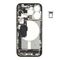 For iPhone/iPad (AP15P0021BPSP-C) Middle Frame (Pulled C) incl. small parts - Black, For iPhone 15 Pro - Smartphone Covers & Frames - Smartphone - Techbox