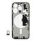 For iPhone/iPad (AP15P0021WPSP-C) Middle Frame (Pulled C) incl. small parts - White, For iPhone 15 Pro | Techbox