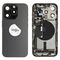 For iPhone/iPad (AP15P0024BPSP-B) Rear Cover (Pulled B) incl. small parts - Black, For iPhone 15 Pro - Smartphone Covers & Frames - Smartphone - Techbox